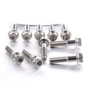 Titanium Top & Bottom Clamp Yoke Pinch Kit DualDrive