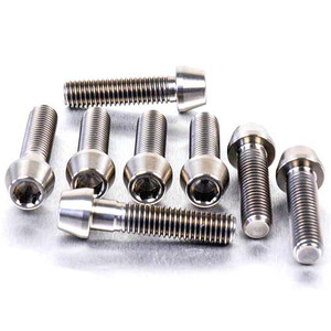 Titanium Top & Bottom Clamp Yoke Pinch Kit