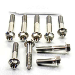 Titanium Top & Bottom Clamp Yoke Pinch Kit