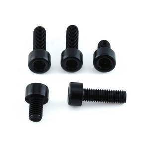 Aluminium Fuel Cap Kit Kawasaki Later Models Black