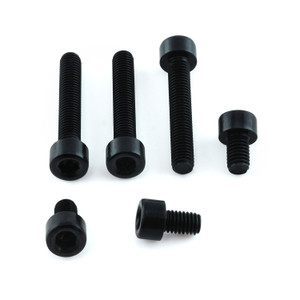 Aluminium Fuel Cap Kit KTM Black