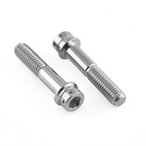 Stainless Steel Rear Brake Caliper Pinch Bolt Kit Flanged Socket Cap Race Spec