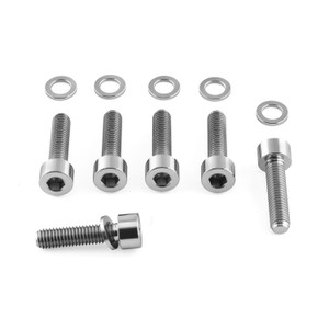 Titanium Stem Bolt Kit M5x(0.80mm)x20mm Parallel Socket Cap & Washers Titanium Stem Bolt Kit M5x(0.80mm)x20mm Parallel Socket Cap & Washers