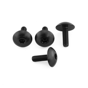 Aluminium Screen Kit 4 Bolt Black