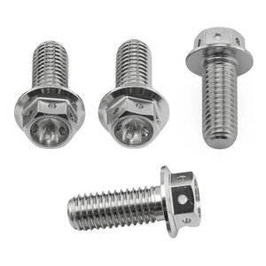 Stainless Steel Front Axle Pinch Bolt Set Race Spec