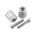 Aluminium Bar Ends Kawasaki 30 Pair Silver