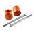Aluminium Bar Ends Suzuki 20 (100mm Bolts) Pair Orange
