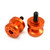 Aluminium Paddock Stand Bobbin M8x(1.25mm) Pack x2 Orange