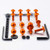 Aluminium Fairing Kit BMW R1200GS 08-09 Orange