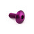 Aluminium Chain Guard Mount Bolt Purple