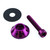 Aluminium Fuel Tank Mount Bolt Kit Purple
