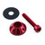 Aluminium Fuel Tank Mount Bolt Kit Red