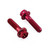 Aluminium Fuel Tank Mount Bolt Kit Red