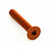 Aluminium Countersunk Bolt M5x(0.80mm)x30mm Orange