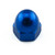 Aluminium Dome Nut M8x(1.25mm) (DIN1587) Blue