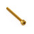 Aluminium Socket Cap Bolt M3x(0.50mm)x30mm Gold