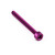Aluminium Socket Cap Bolt M3x(0.50mm)x30mm Purple