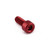 Aluminium Socket Cap Bolt M4x(0.70mm)x10mm Red