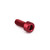 Aluminium Socket Cap Bolt M5x(0.80mm)x12mm Red