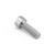 Aluminium Socket Cap Bolt M5x(0.80mm)x16mm Silver