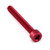 Aluminium Socket Cap Bolt M5x(0.80mm)x40mm Red