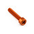 Aluminium Socket Cap Bolt M6x(1.00mm)x30mm Orange
