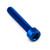 Aluminium Socket Cap Bolt M6x(1.00mm)x40mm Blue