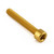 Aluminium Socket Cap Bolt M6x(1.00mm)x45mm Gold