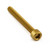 Aluminium Socket Cap Bolt M6x(1.00mm)x50mm Gold