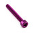 Aluminium Socket Cap Bolt M6x(1.00mm)x50mm Purple