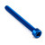 Aluminium Socket Cap Bolt M6x(1.00mm)x60mm Blue