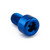 Aluminium Socket Cap Bolt M8x(1.25mm)x12mm Blue
