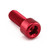 Aluminium Socket Cap Bolt M8x(1.25mm)x20mm Red