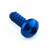 Aluminium Self Tapping Screw 4mmx10mm Blue