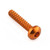 Aluminium Self Tapping Screw 4mmx20mm Orange