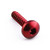 Aluminium Self Tapping Screw 5mm x 20mm Red