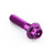 Aluminium Shouldered Flanged Hex Bolt M6x(1.00mm)x25mm Race Spec Etched Purple