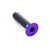 Titanium Countersunk Bolt M6x(1.00mm)x25mm Purple Haze