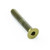 Titanium Countersunk Bolt M6x(1.00mm)x40mm Full Thread Gold
