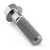 Titanium Flanged Hex Head Bolt M10x(1.50mm)x35mm