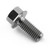 Titanium Flanged Hex Head Bolt M5x(0.80mm)x12mm