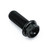 Aluminium Flanged Hex Head Bolt M10x(1.25mm)x25mm Race Spec Etched Black
