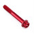 Aluminium Flanged Hex Head Bolt M6x(1.00mm)x45mm Race Spec Etched Red
