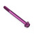 Aluminium Flanged Hex Head Bolt M6x(1.00mm)x65mm Race Spec Etched Purple