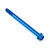 Aluminium Flanged Hex Head Bolt M6x(1.00mm)x80mm Race Spec Etched Blue