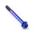 Titanium Flanged Hex Head Bolt M6x(1.00mm)x60mm Race Spec Purple Haze