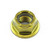 Titanium Flanged Nylon Nut M12x(1.75mm) Gold
