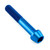 Titanium Socket Cap Bolt M10x(1.25mm)x60mm Blue