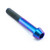 Titanium Socket Cap Bolt M10x(1.50mm)x65mm Purple Haze