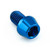 Titanium Socket Cap Bolt M6x(1.00mm)x10mm Blue